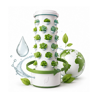 tour hydroponique economie eau